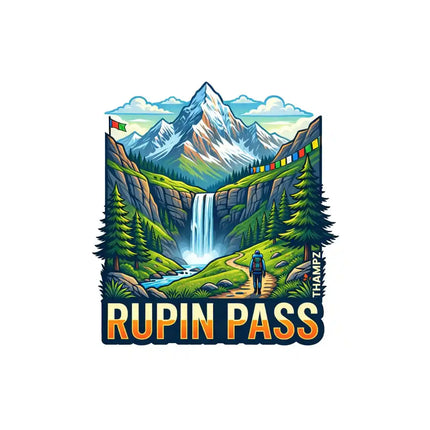 Rupin Pass Fridge Magnet