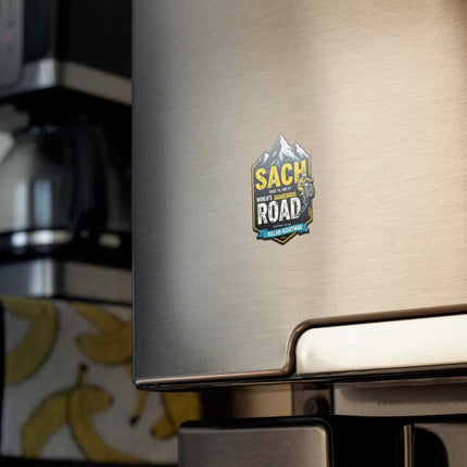 Sach Pass Fridge Magnet – World’s Most Dangerous Road Travel Souvenir