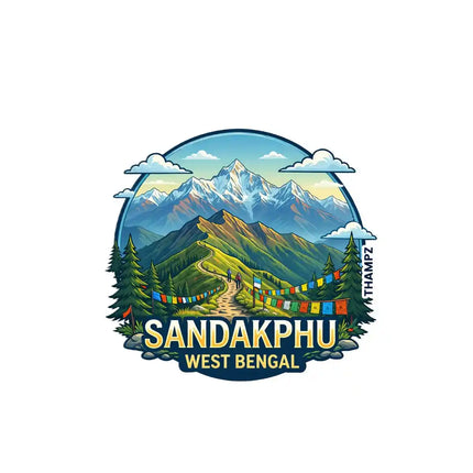 Sandakphu Fridge Magnet