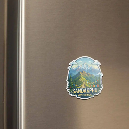 sandakphu fridge magnet