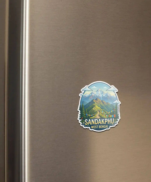 sandakphu fridge magnet