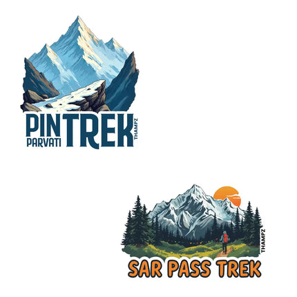 sar pass  pin parvati 3d embossed flexible fridge magnet combo set of 2 05mm premium travel souvenir