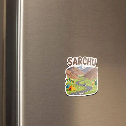 sarchu fridge magnet