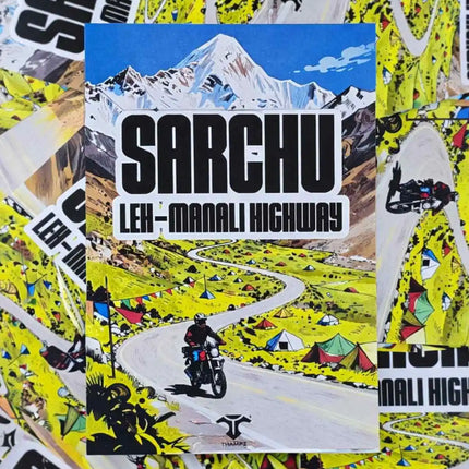 sarchu lehmanali highway travel postcard scenic photo postcard