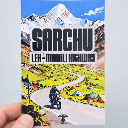 sarchu lehmanali highway travel postcard scenic photo postcard