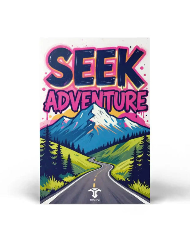 Seek Adventure Travel Postcard Photo Postcard