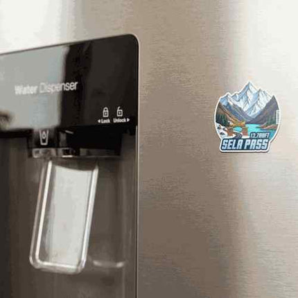 Sela Pass Fridge Magnet