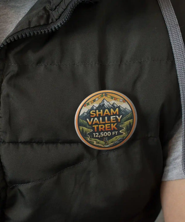Sham Valley Trek Himalayan Pin Badge – Ladakh Travel Souvenir