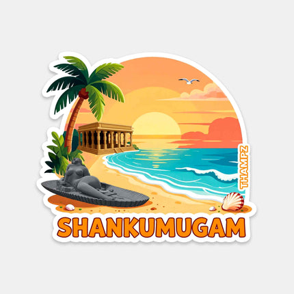 Shankumugham Fridge Magnet