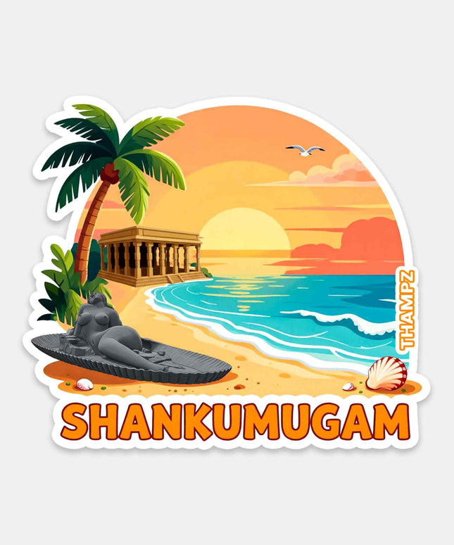 Shankumugham Fridge Magnet