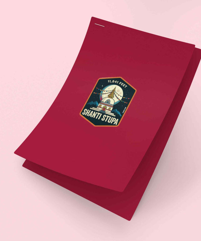 Shanti Stupa Sticker