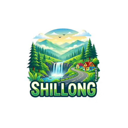 Shillong Fridge Magnet