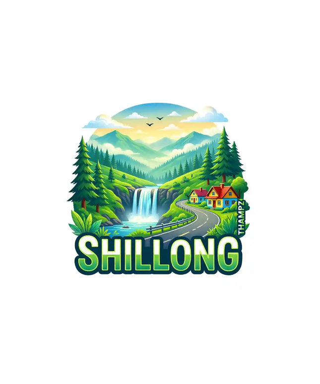 Shillong Fridge Magnet