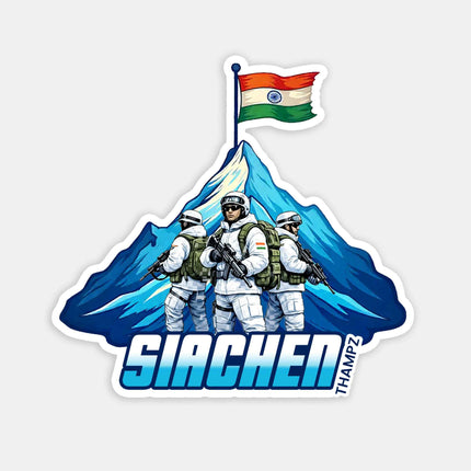 Siachen Fridge Magnet