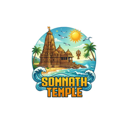 Somnath Temple Fridge Magnet