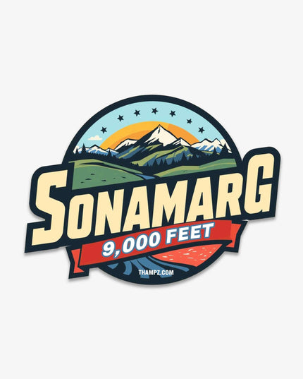 Sonamarg Vinyl Sticker