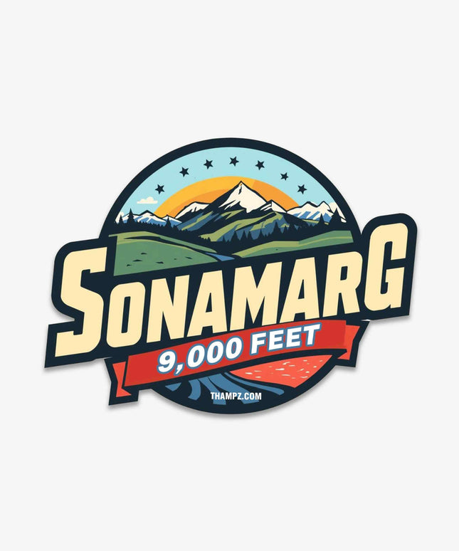Sonamarg Vinyl Sticker
