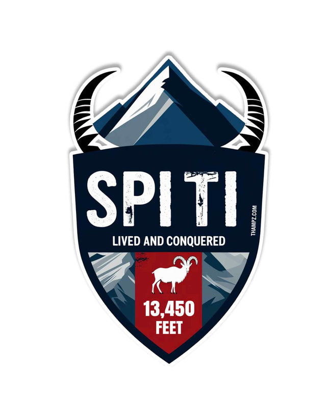 Spiti – Lived and Conquered Sticker