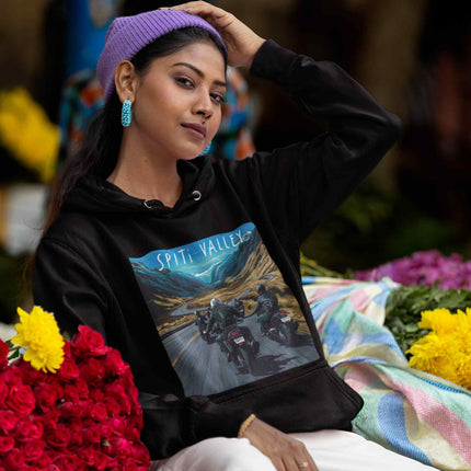 Spiti Valley Ride Travel Hoodie