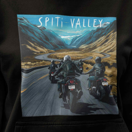 Spiti Valley Ride Travel Hoodie