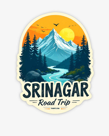 Srinagar Road Trip – Travel Sticker