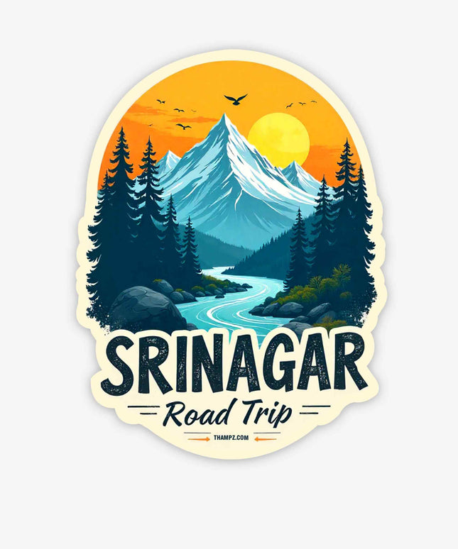 Srinagar Road Trip – Travel Sticker
