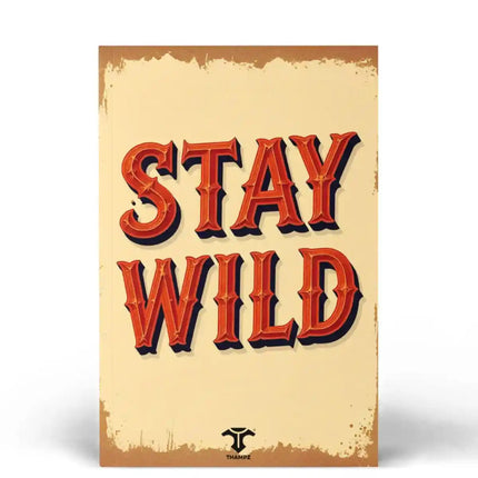 Stay Wild Travel Postcard Photo Postcard