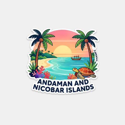 Andaman & Nicobar Islands Fridge Magnet