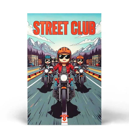 Street Club Travel Postcard Photo Postcard