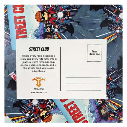 street club travel postcard photo postcard