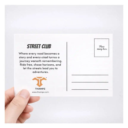 street club travel postcard photo postcard