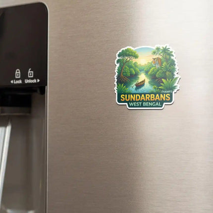 sunderbans fridge magnet