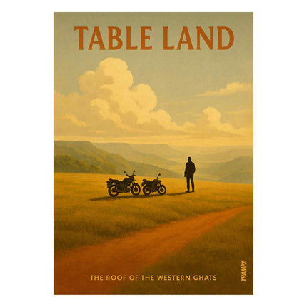 Table Land Poster The Roof Of The Western Ghats