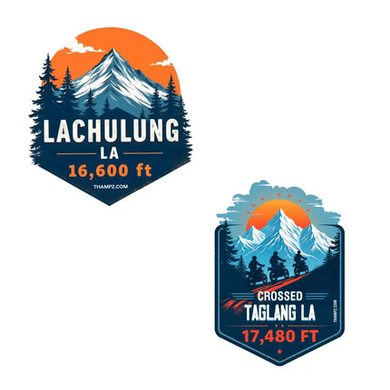 taglang la  lachulung la premium matte vinyl stickers combo set of 2 die cut premium travel souvenir