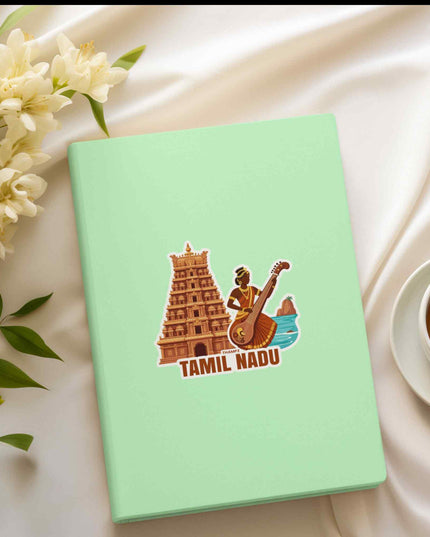 Tamil Nadu Cultural Heritage Vinyl Sticker
