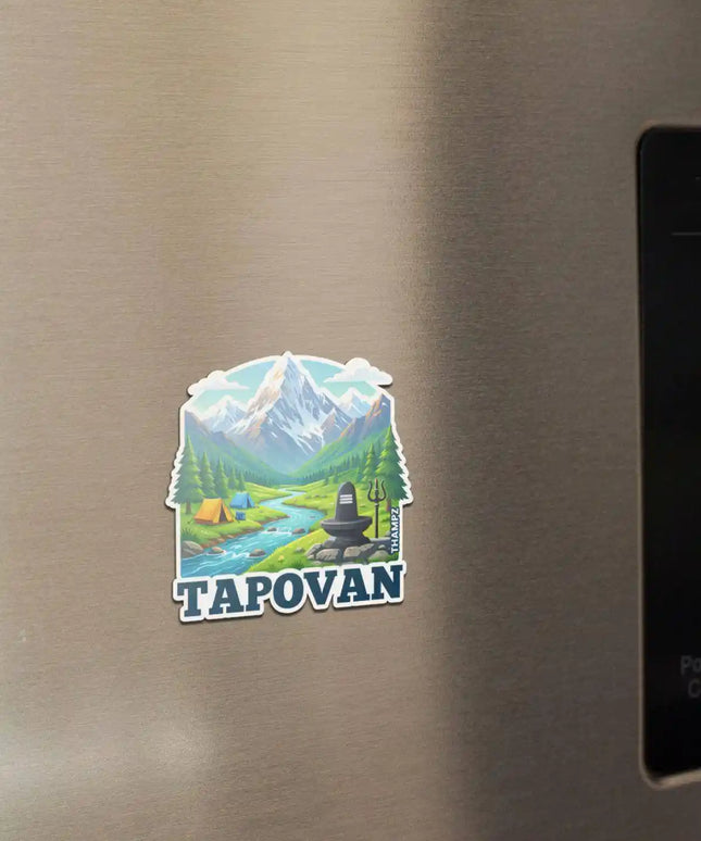 tapovan fridge magnet