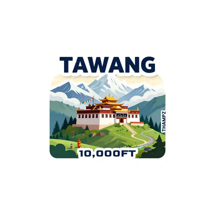 Tawang Fridge Magnet