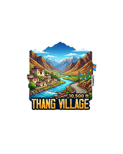 thang-village-die-cut-sticker