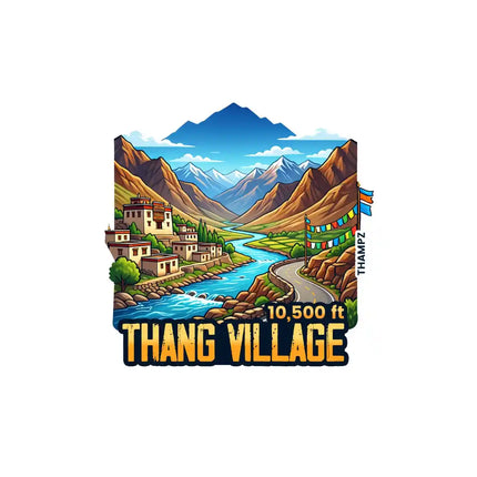 Thang Village Fridge Magnet