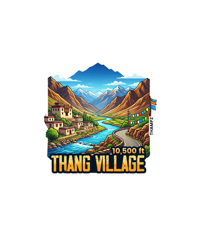 Thang Village Fridge Magnet