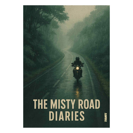 The Misty Road Diaries Poster Monsoon Ride Through The Western Ghats