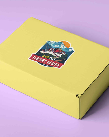 Thiksey Gompa Travel Sticker
