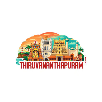Thiruvananthapuram Fridge Magnet
