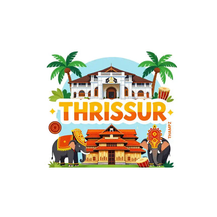 Thrissur Fridge Magnet