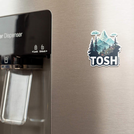 Tosh Himalayan Village Fridge Magnet