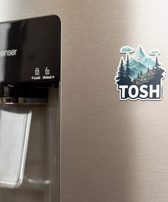 Tosh Himalayan Village Fridge Magnet