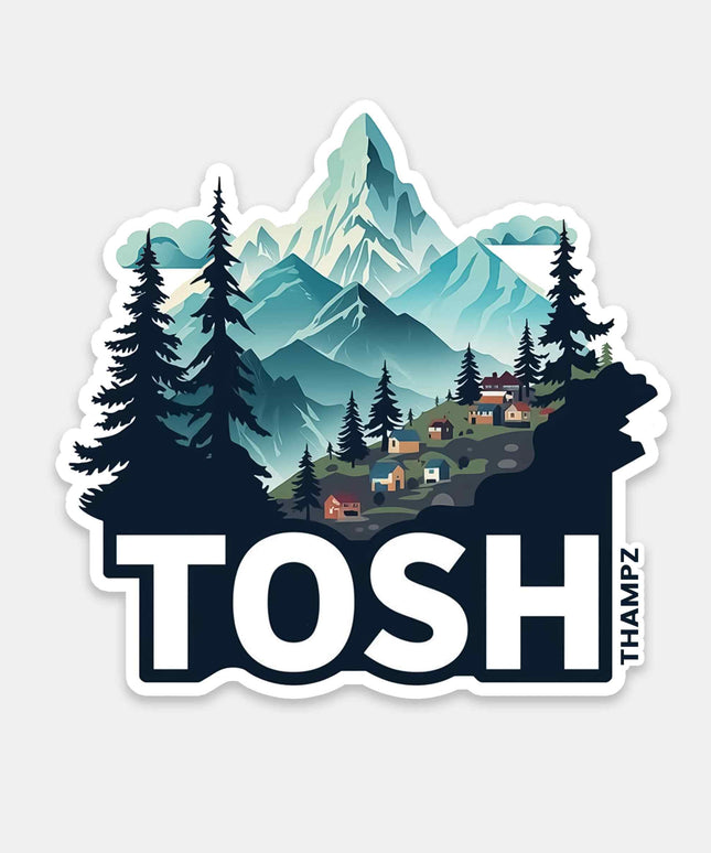 Tosh Himalayan Village Fridge Magnet