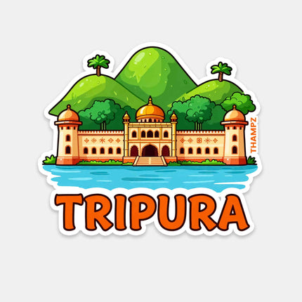 Tripura Royal Palace Fridge Magnet