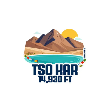 Tso Kar Fridge Magnet