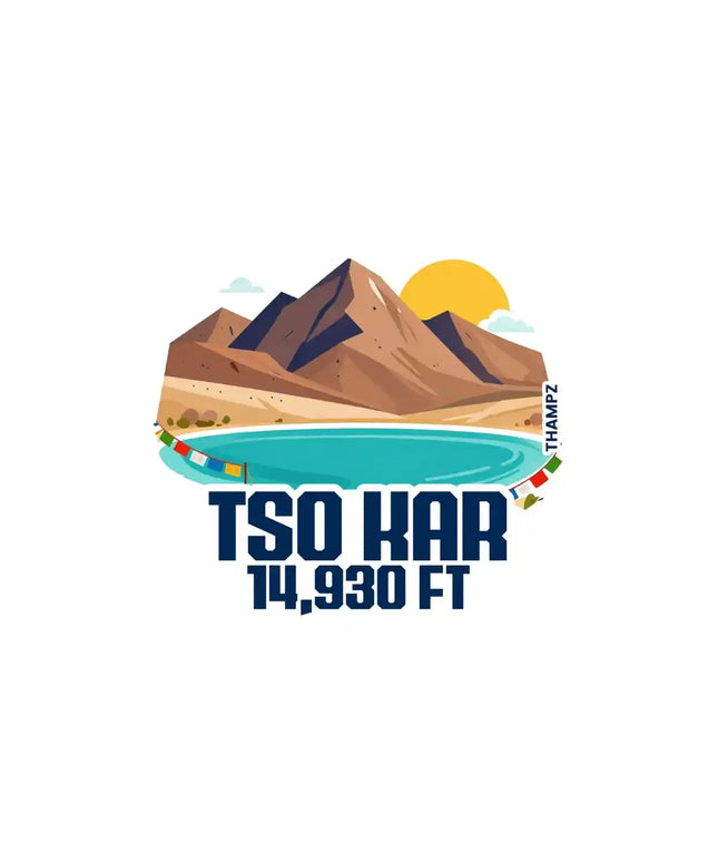 Tso Kar Fridge Magnet